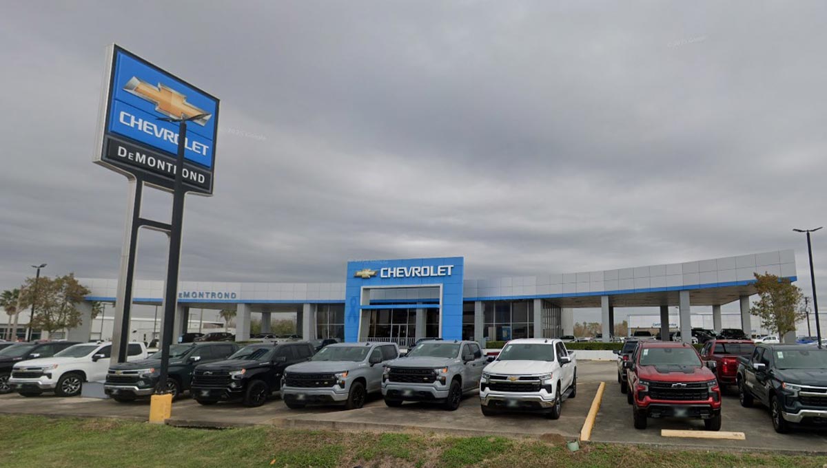 DeMontrond Chevrolet map