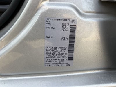 2024 Nissan Altima 2.5 SV