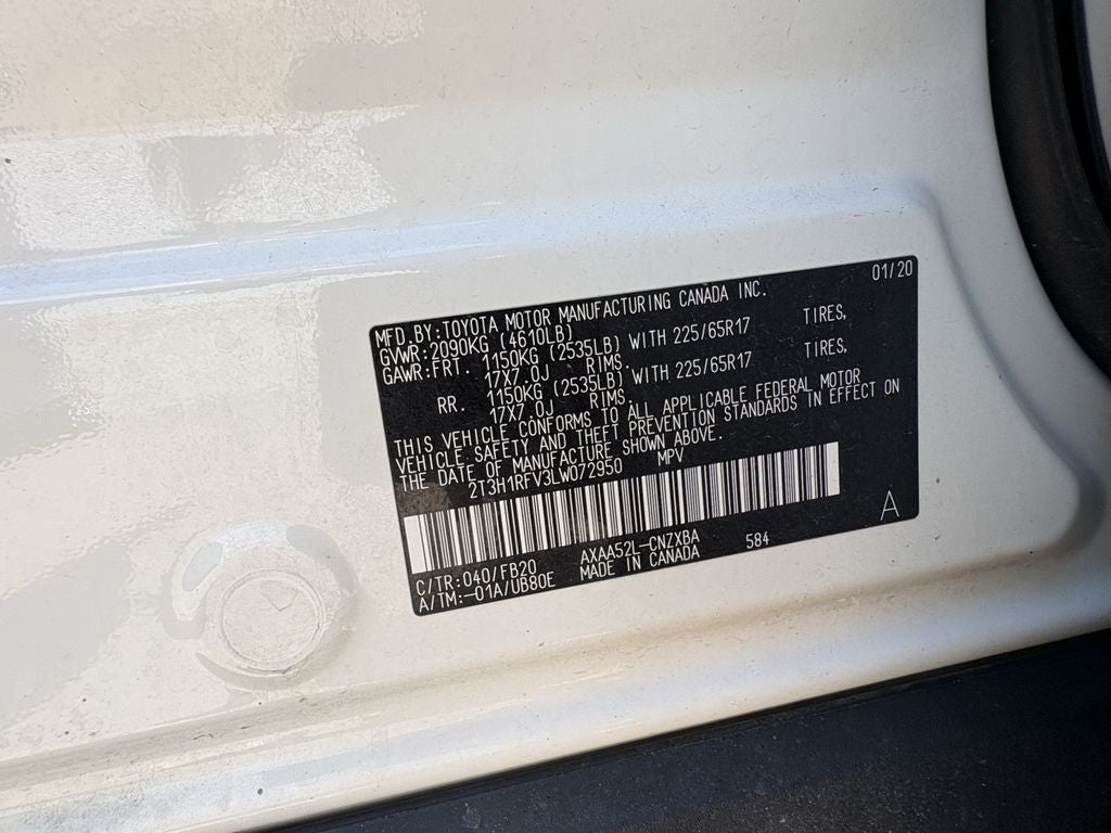 2020 Toyota RAV4 LE