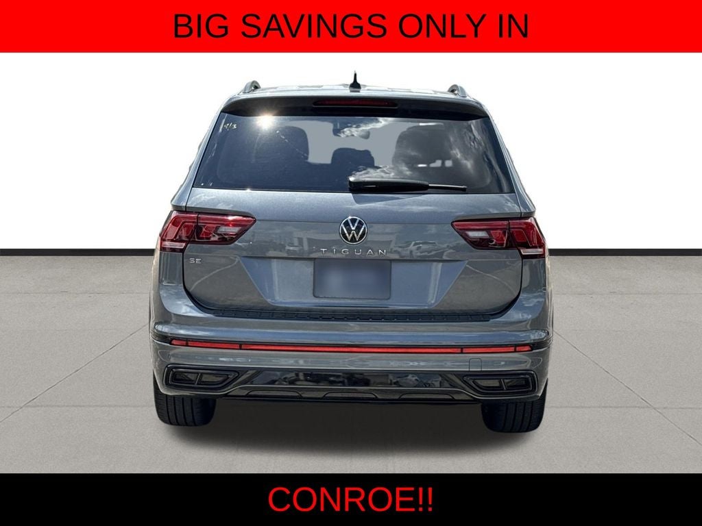 2024 Volkswagen Tiguan 2.0T SE R-Line Black