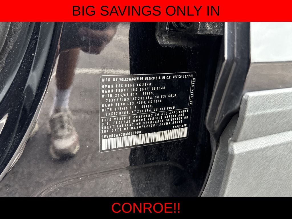 2024 Volkswagen Tiguan 2.0T S