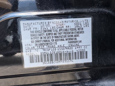 2021 Nissan Sentra SV