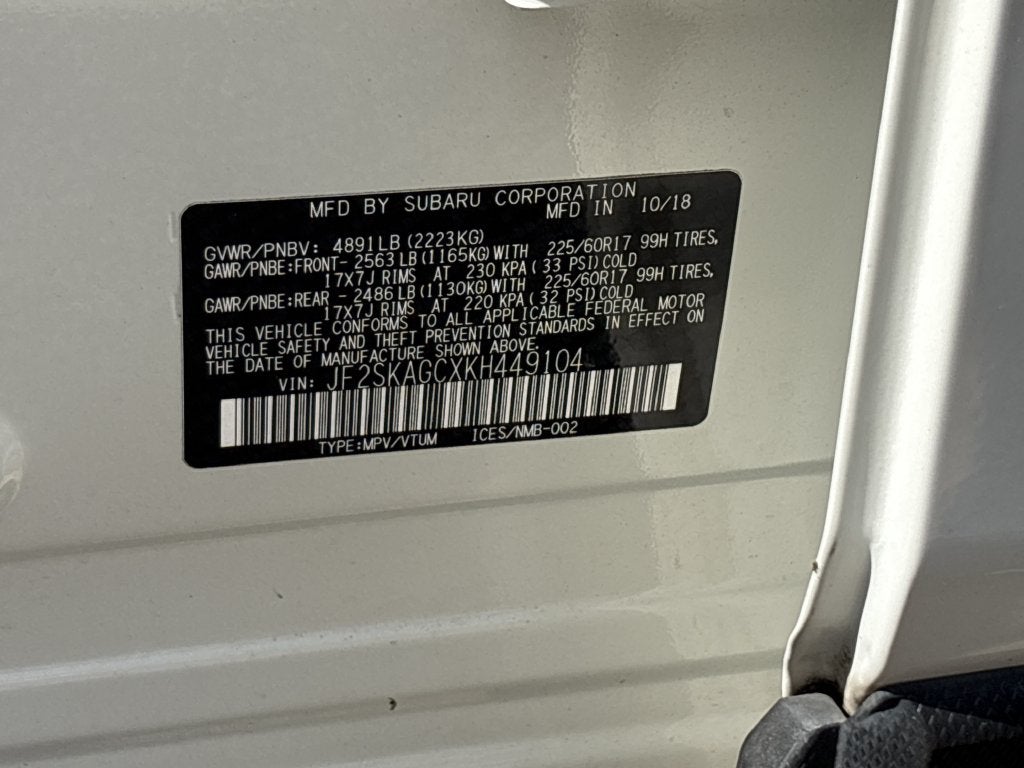 2019 Subaru Forester Premium