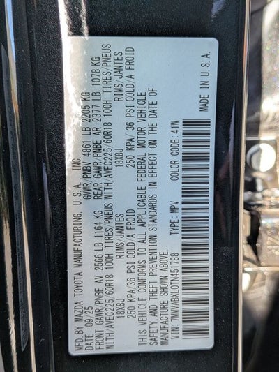 2026 Mazda Mazda CX-50 2.5 S Meridian Edition
