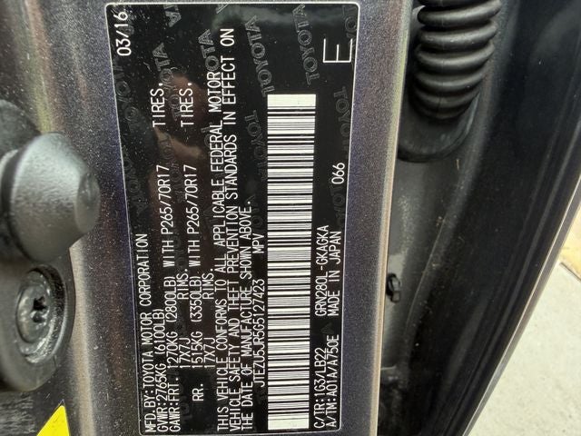 2016 Toyota 4Runner SR5 Premium