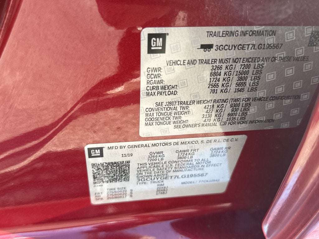 2020 Chevrolet Silverado 1500 LTZ