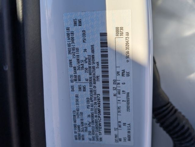 2021 Ford F-150 XLT