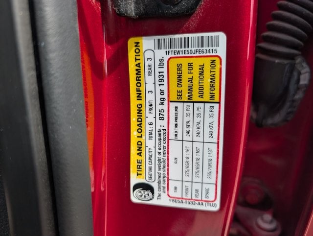 2018 Ford F-150 XLT