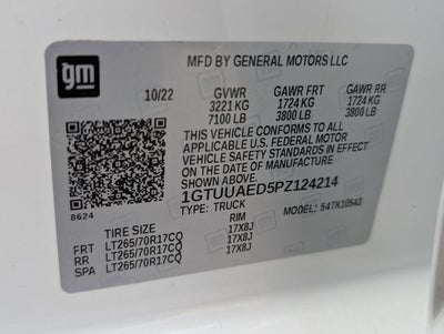 2023 GMC Sierra 1500 Pro