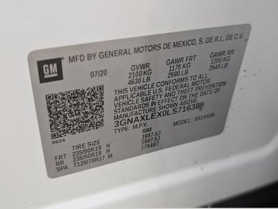 2020 Chevrolet Equinox LT