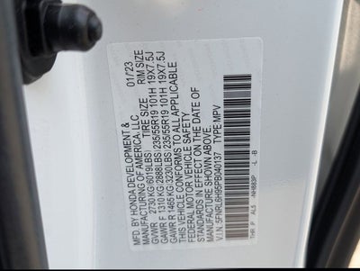 2023 Honda Odyssey Elite