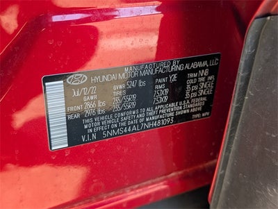 2022 Hyundai Santa Fe Limited