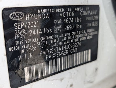 2022 Genesis G70 2.0T