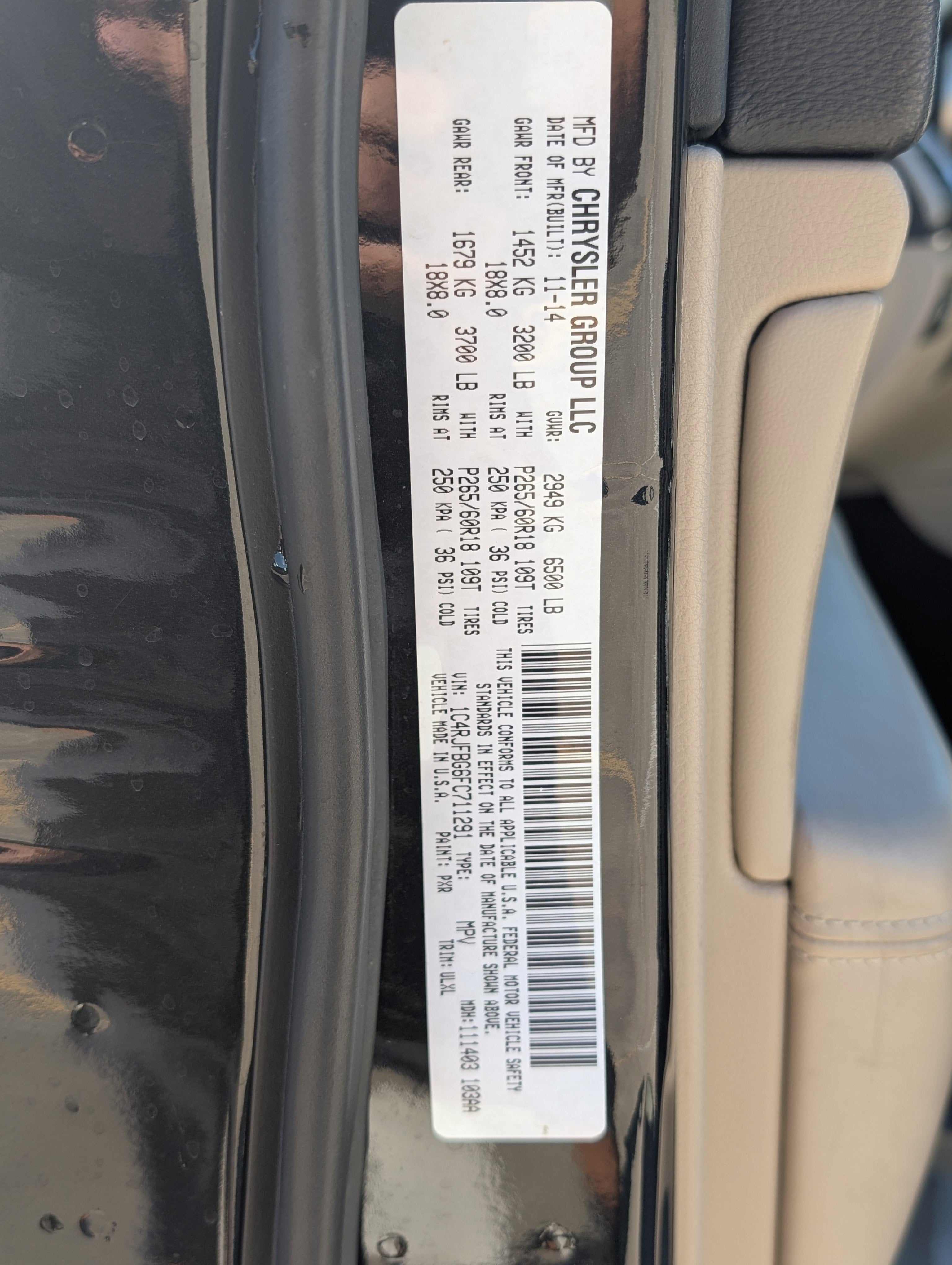 2015 Jeep Grand Cherokee Limited