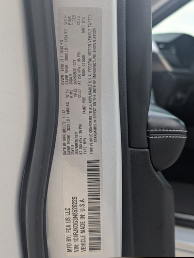 2022 Jeep Grand Cherokee L Overland 4x4