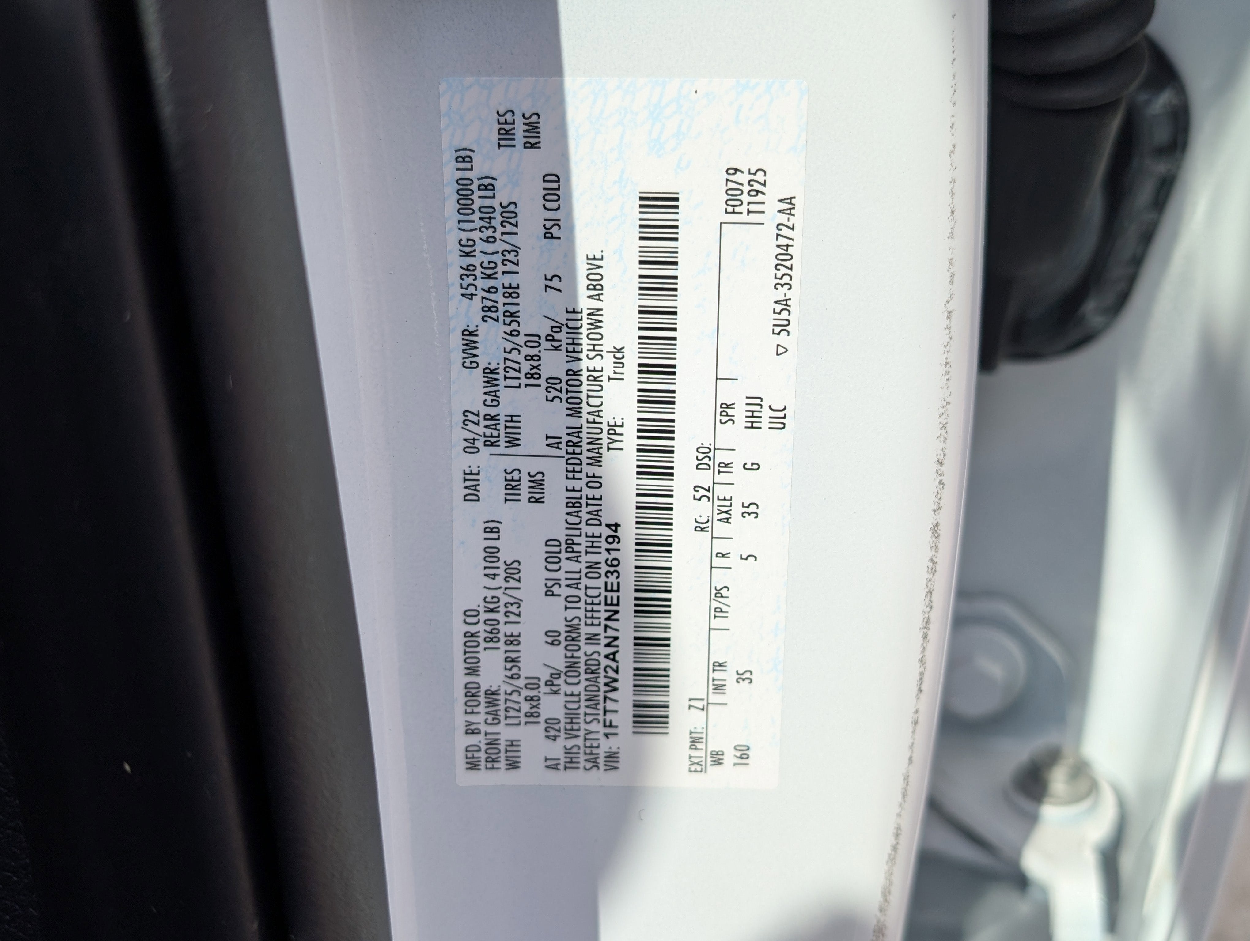 2022 Ford Super Duty F-250 SRW XL