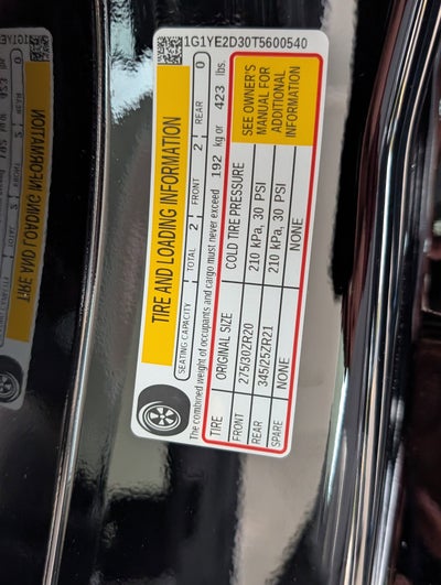 2026 Chevrolet Corvette Z06 2LZ