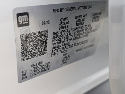 2026 Chevrolet Silverado EV LT - Extended Range