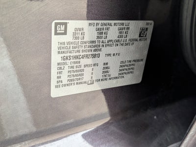 2015 GMC Yukon XL SLT