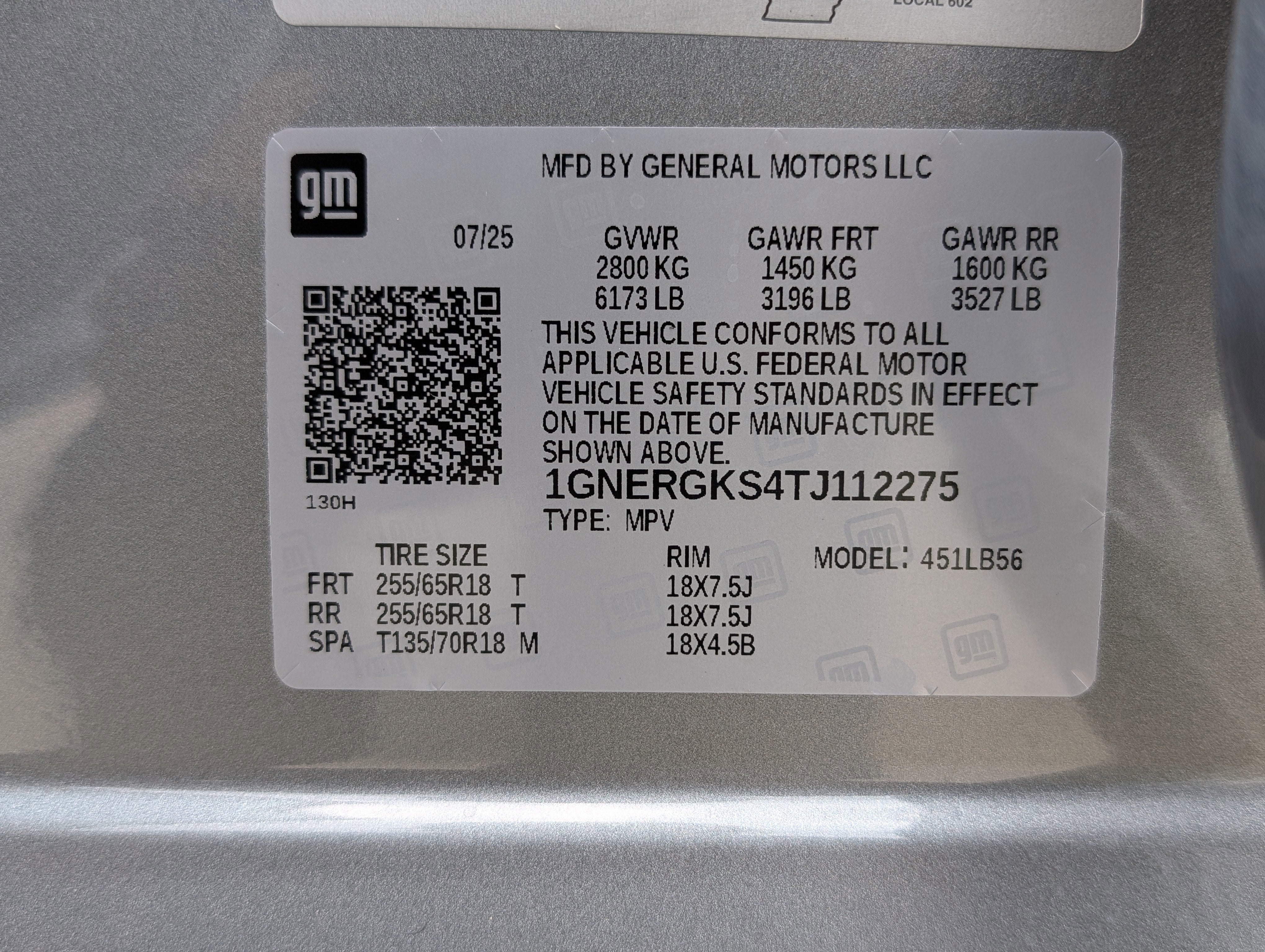 2026 Chevrolet Traverse LT