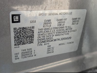 2019 Chevrolet Traverse LT Cloth