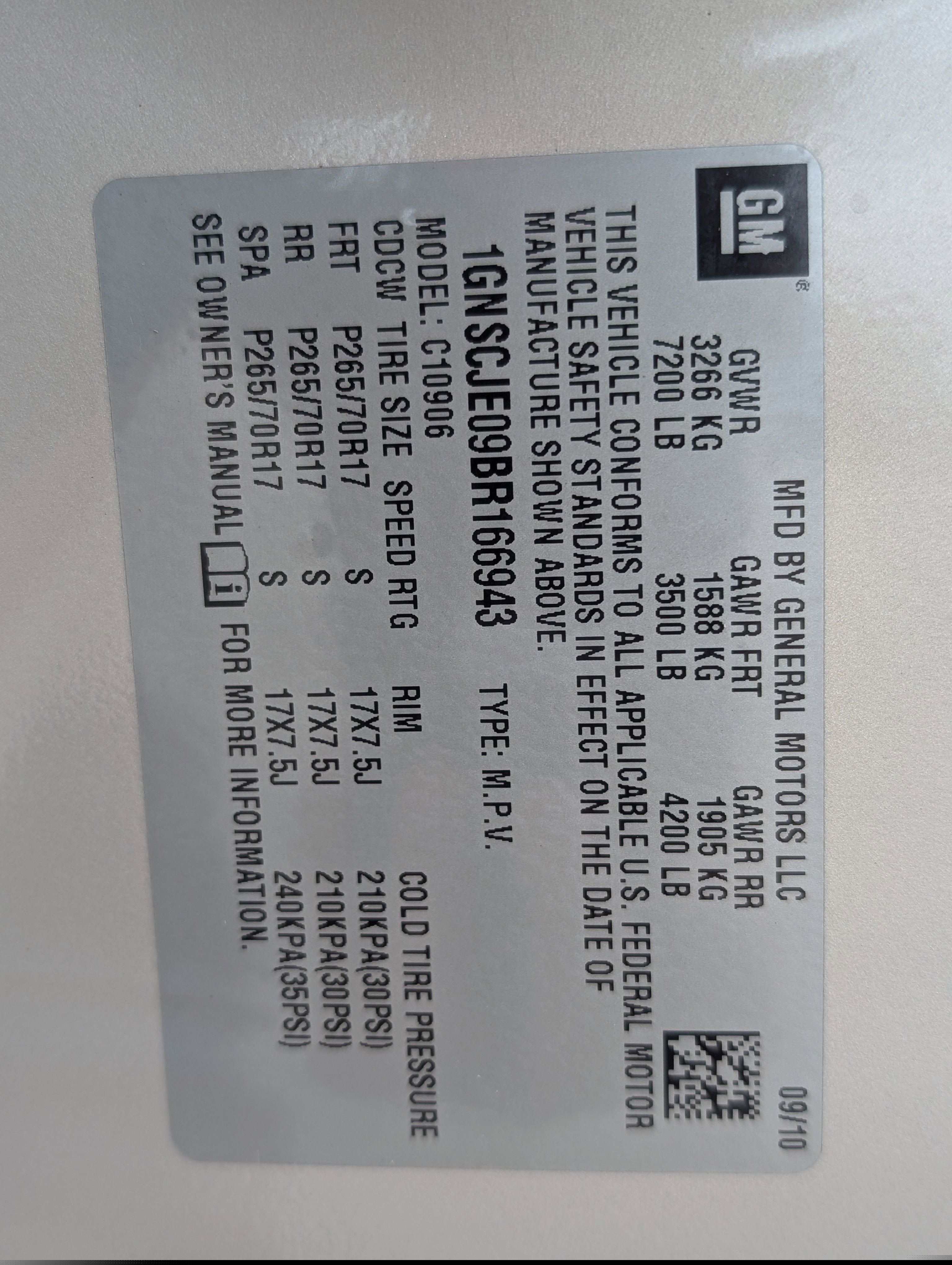 2011 Chevrolet Suburban LT