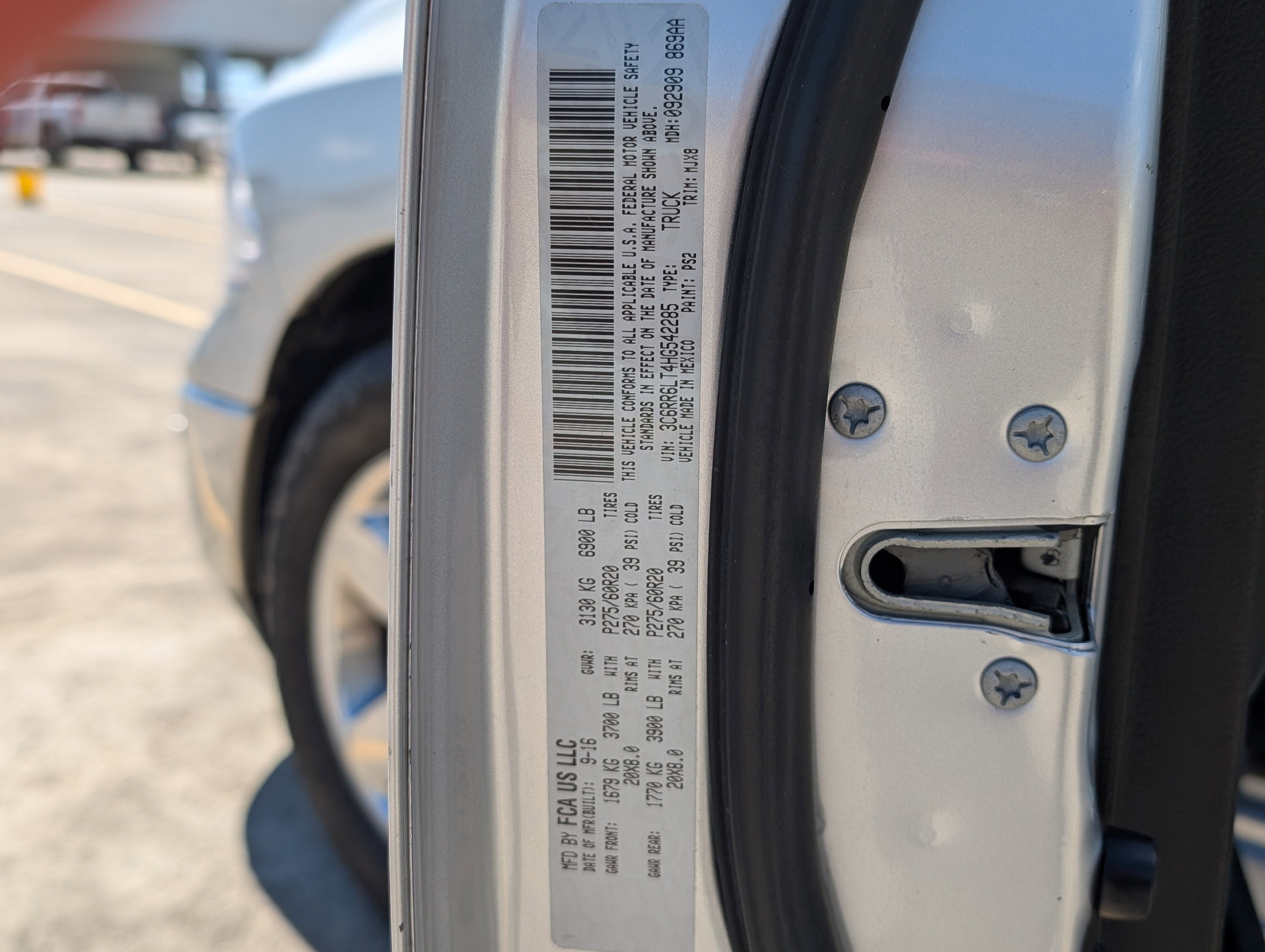 2017 RAM 1500 Lone Star