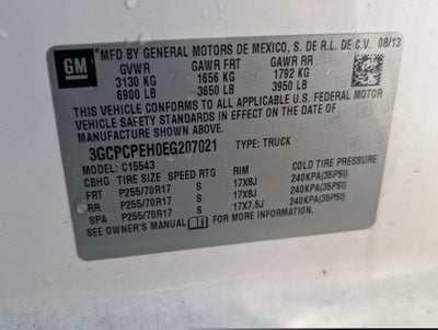 2014 Chevrolet Silverado 1500 Work Truck