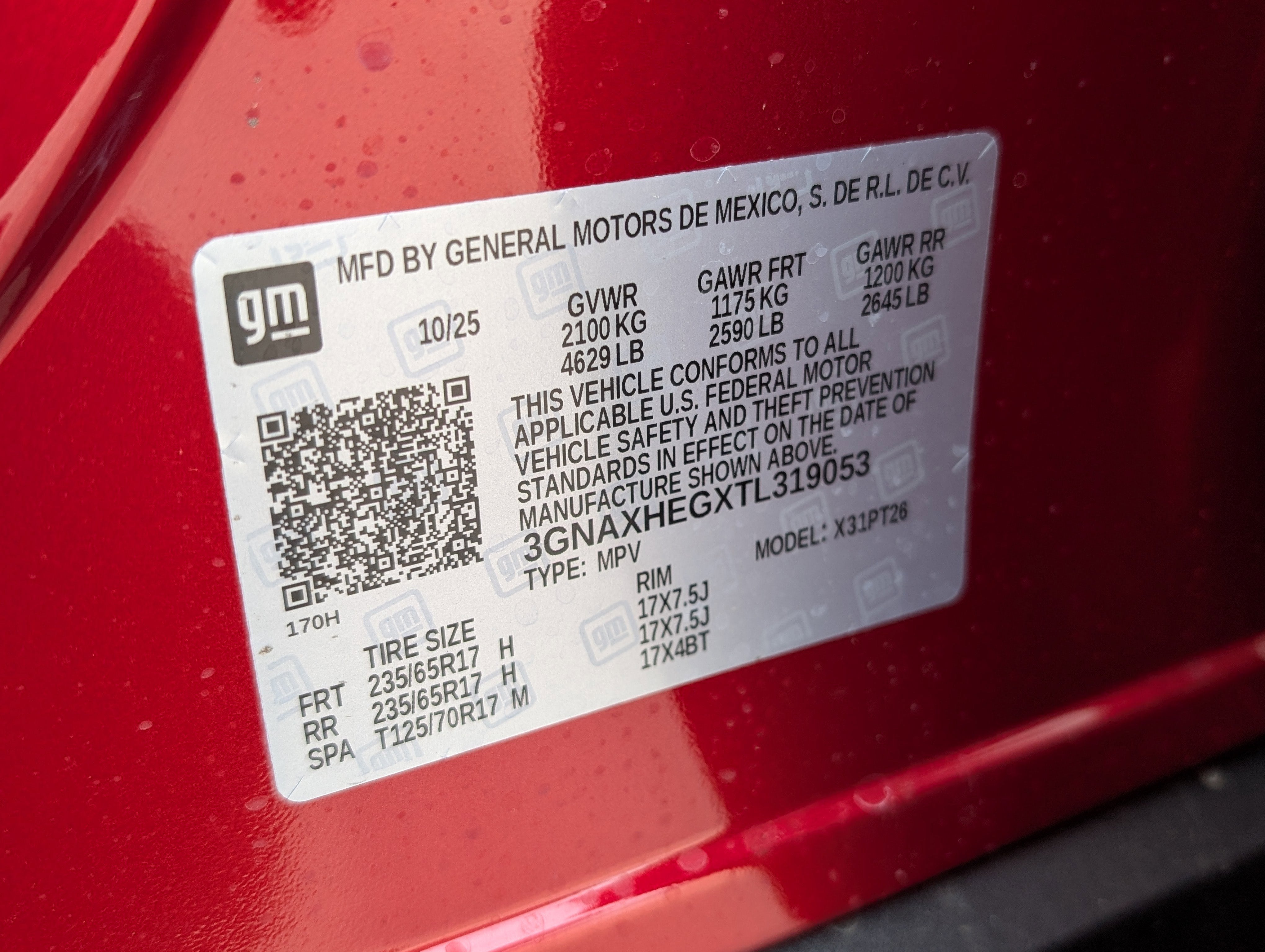 2026 Chevrolet Equinox LT