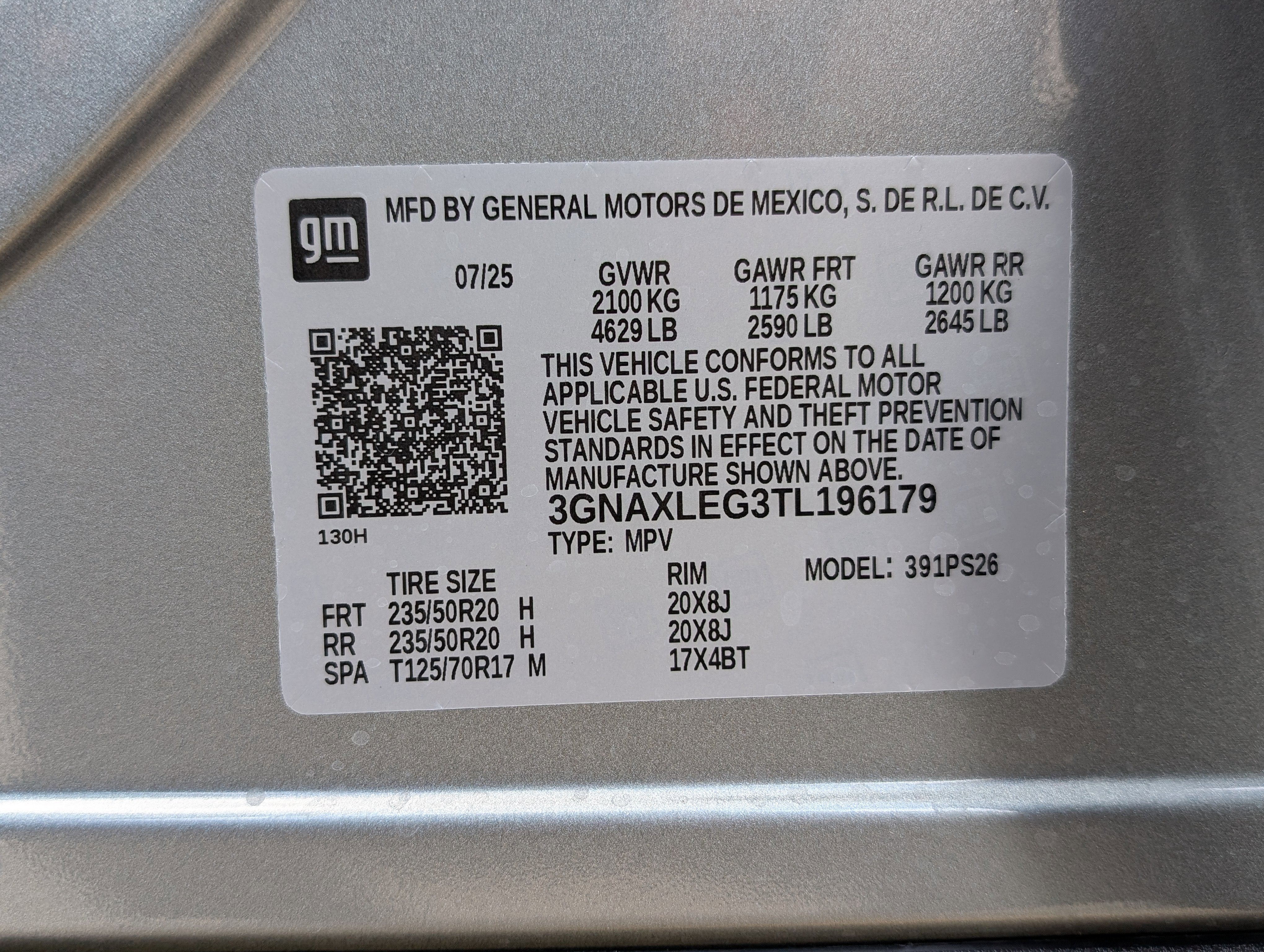 2026 Chevrolet Equinox RS