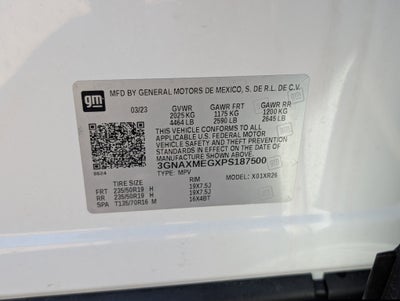 2023 Chevrolet Equinox RS