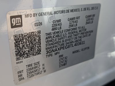 2026 Chevrolet Equinox LT