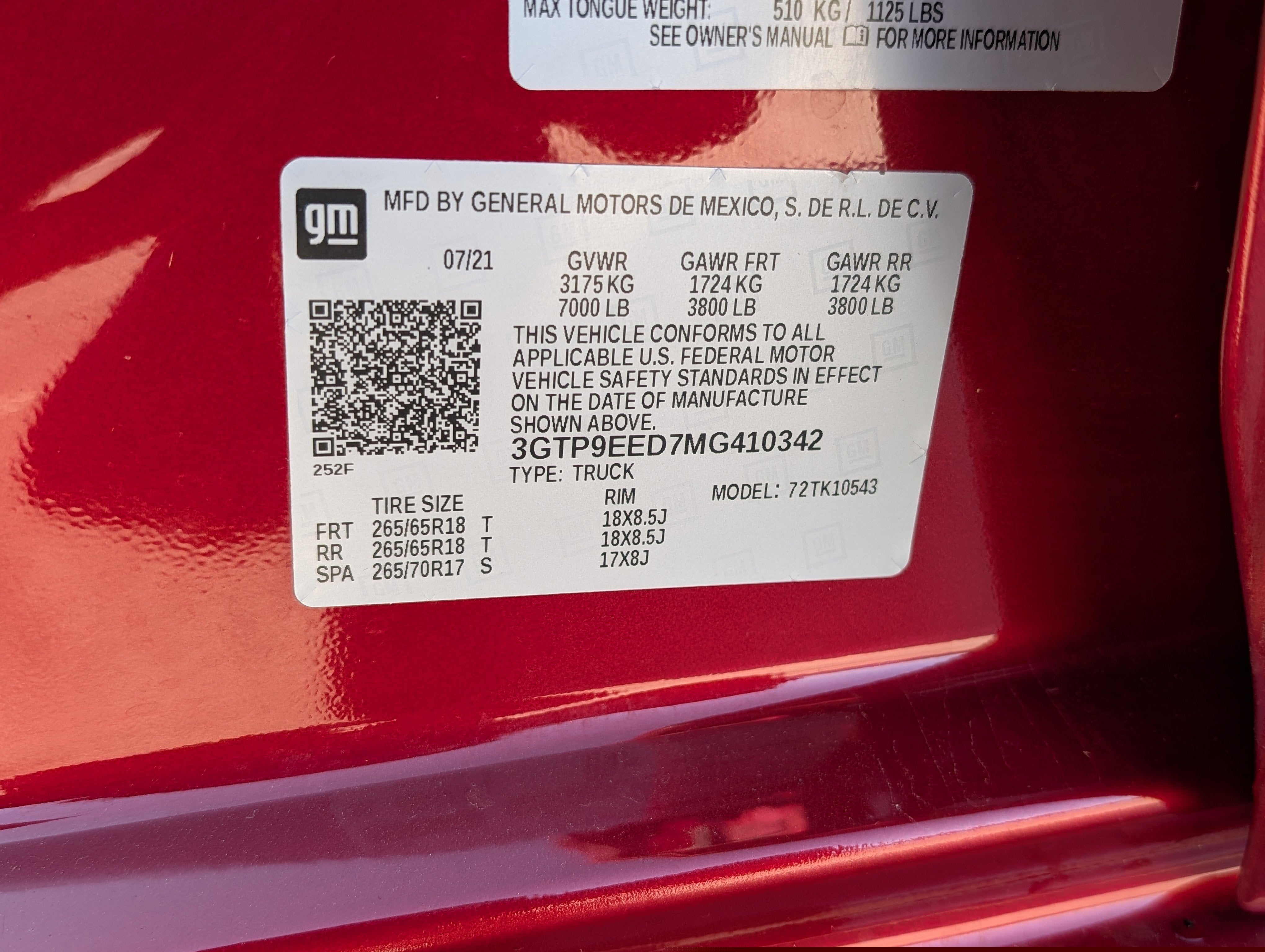 2021 GMC Sierra 1500 AT4