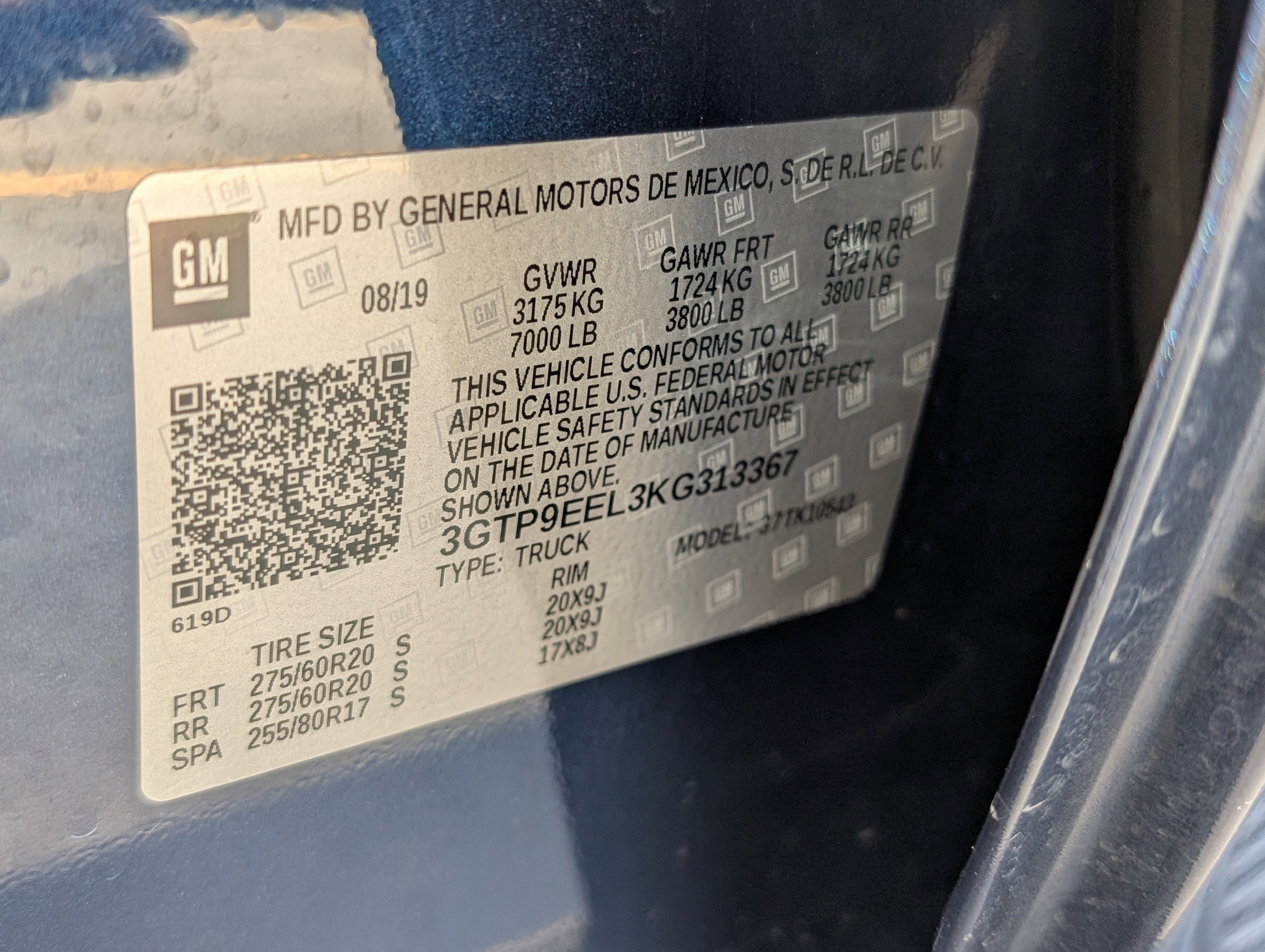 2019 GMC Sierra 1500 AT4