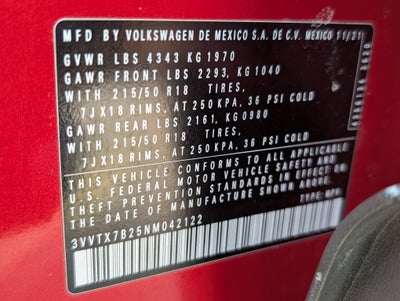 2022 Volkswagen Taos SE