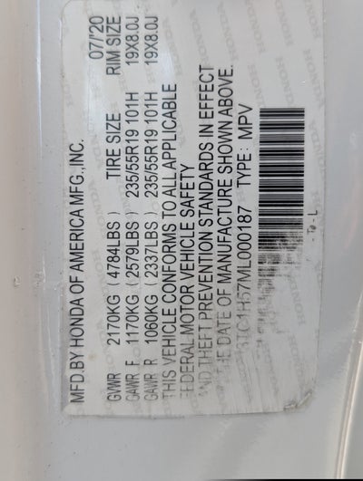 2021 Acura RDX w/Technology Package