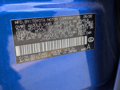 2020 Lexus IS IS 300 F SPORT