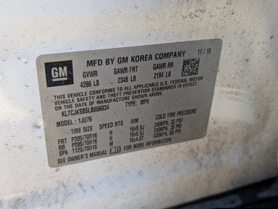 2020 Chevrolet Trax LS