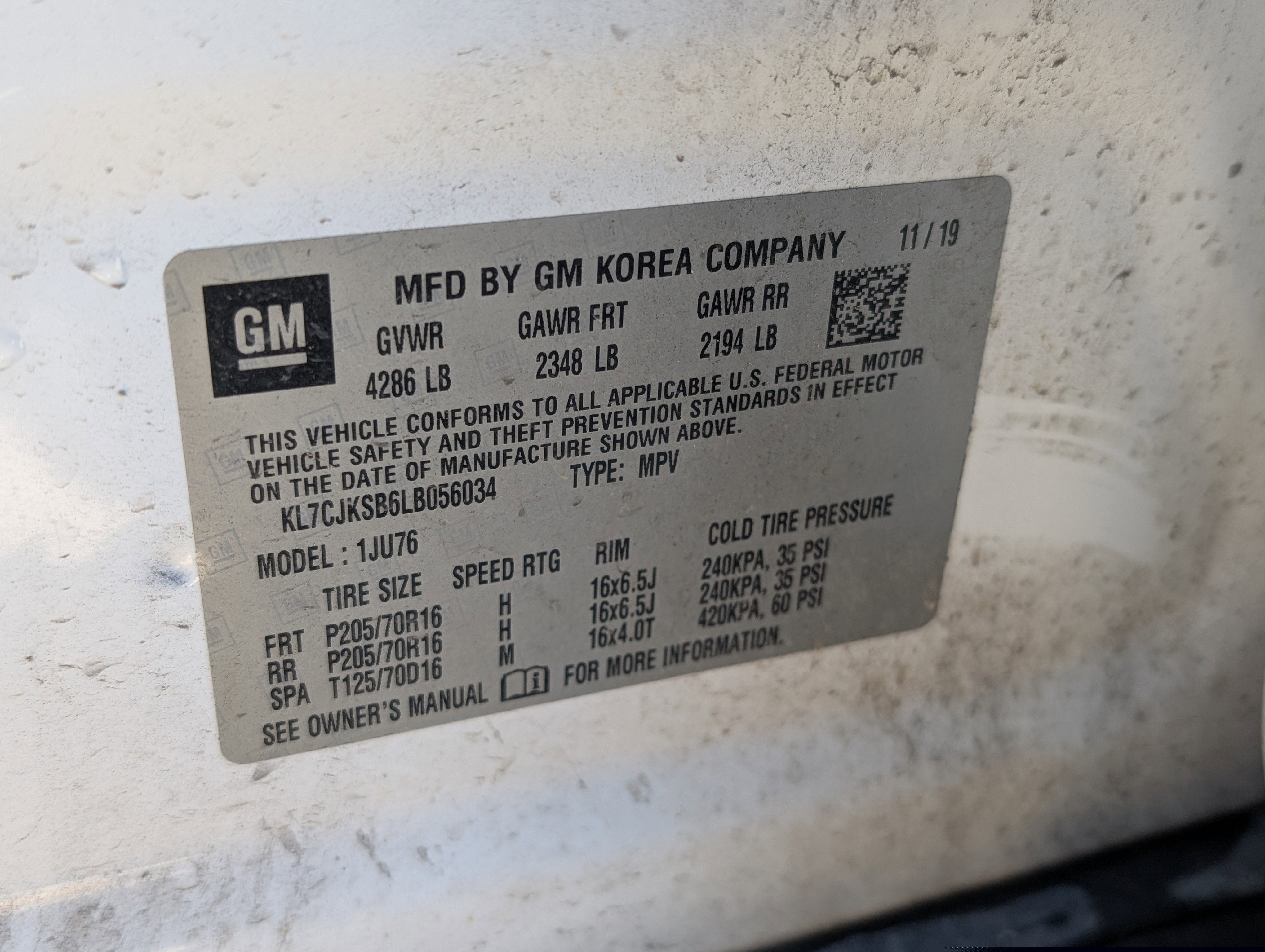 2020 Chevrolet Trax LS