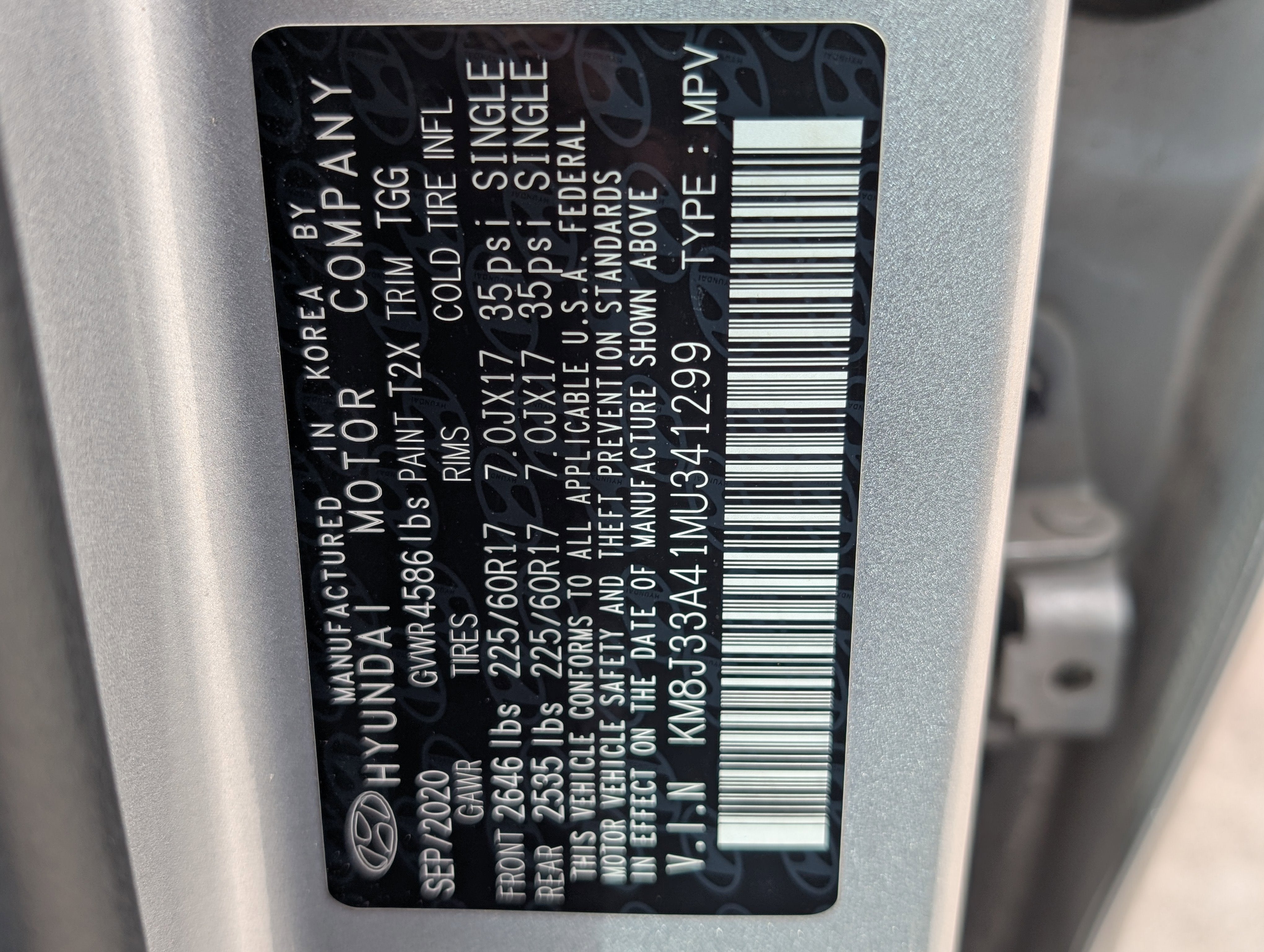 2021 Hyundai Tucson Value