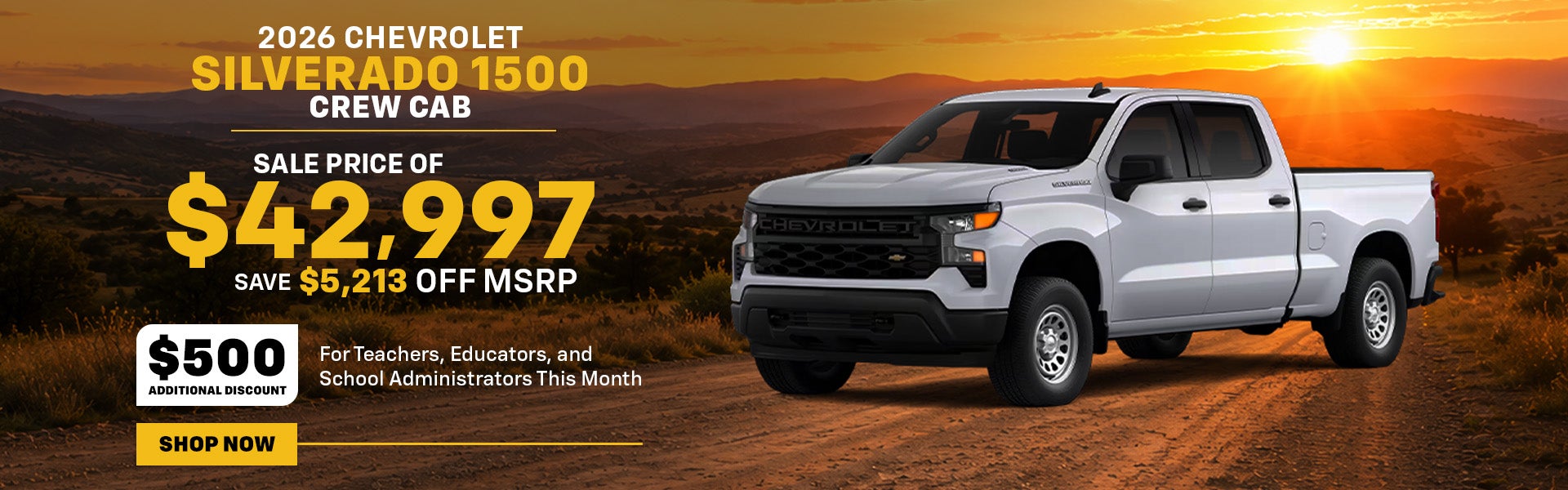 2026 Chevrolet Silverado Crew Cab