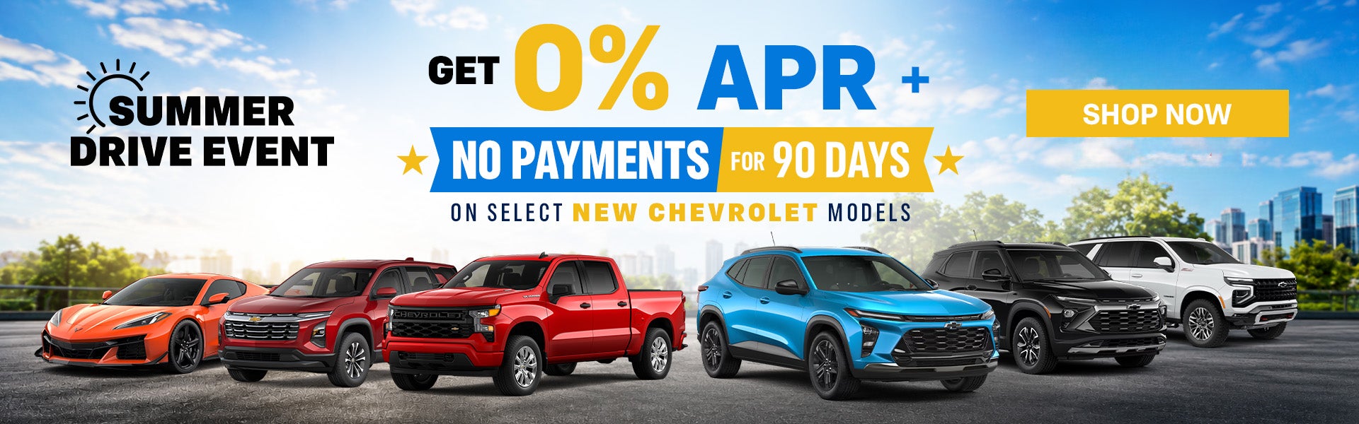 Select New Chevy Models